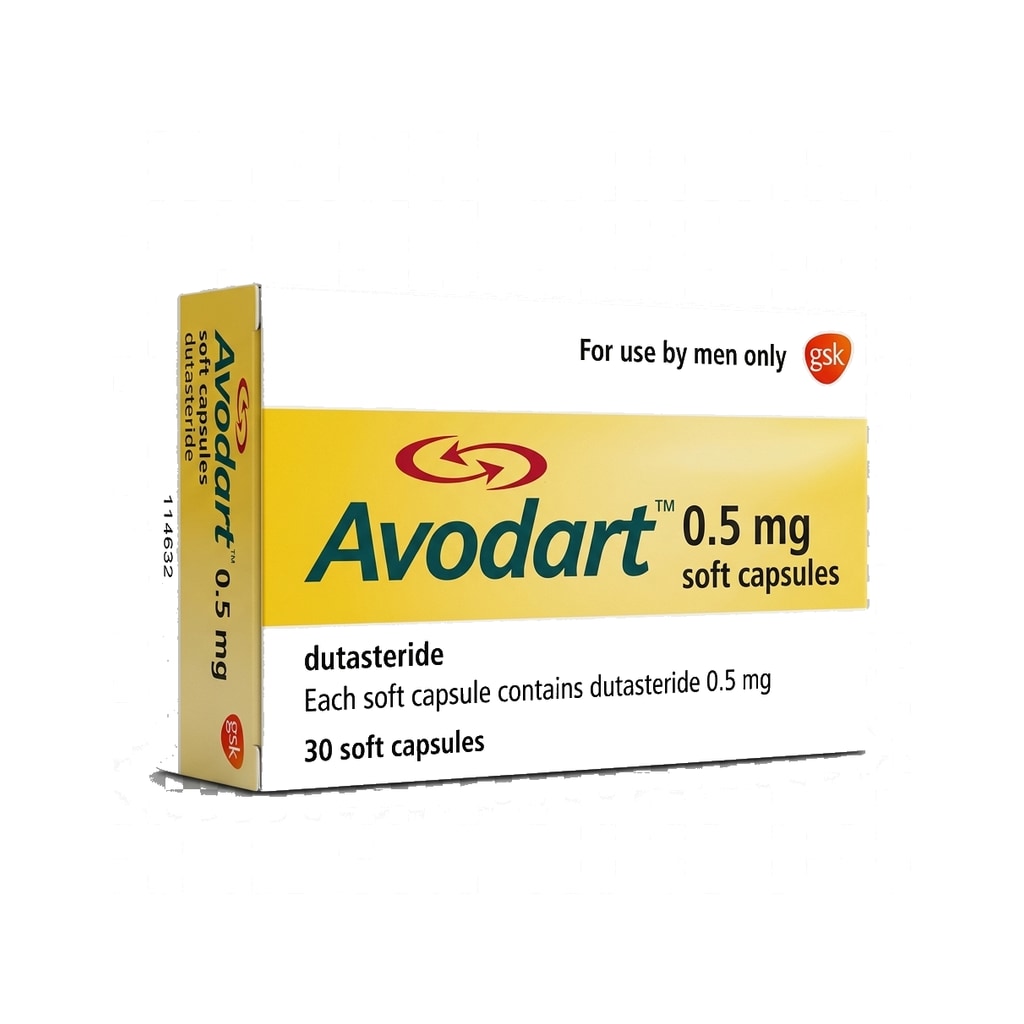 Avodart 0.5 Mg (Dutasteride, GSK Original)