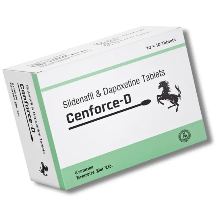 Cenforce D 100+60 Mg (Sildenafil + Dapoxetine 100mg)