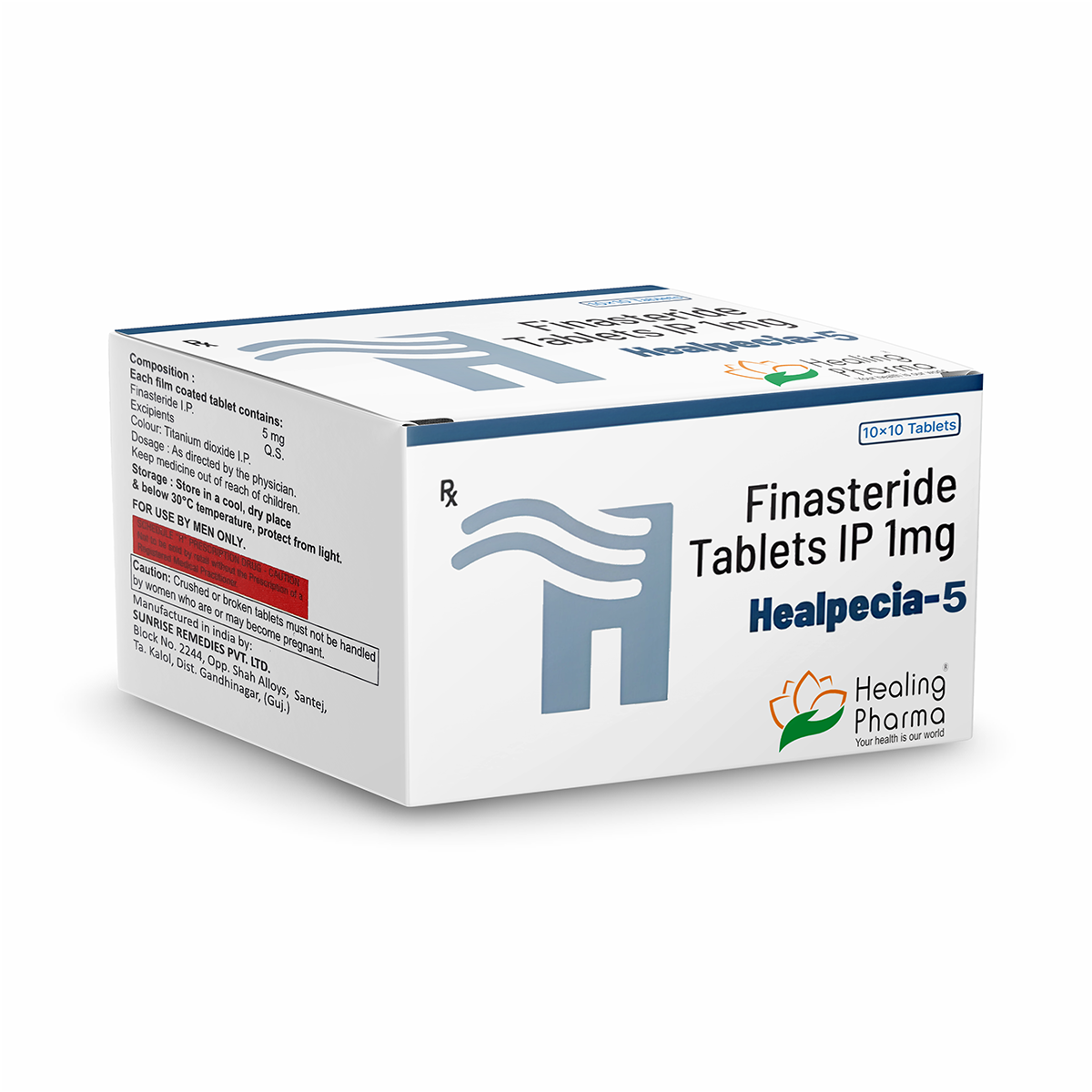 Propecia Generic - Healpecia 5 Mg Tablet (Finasteride 5mg)