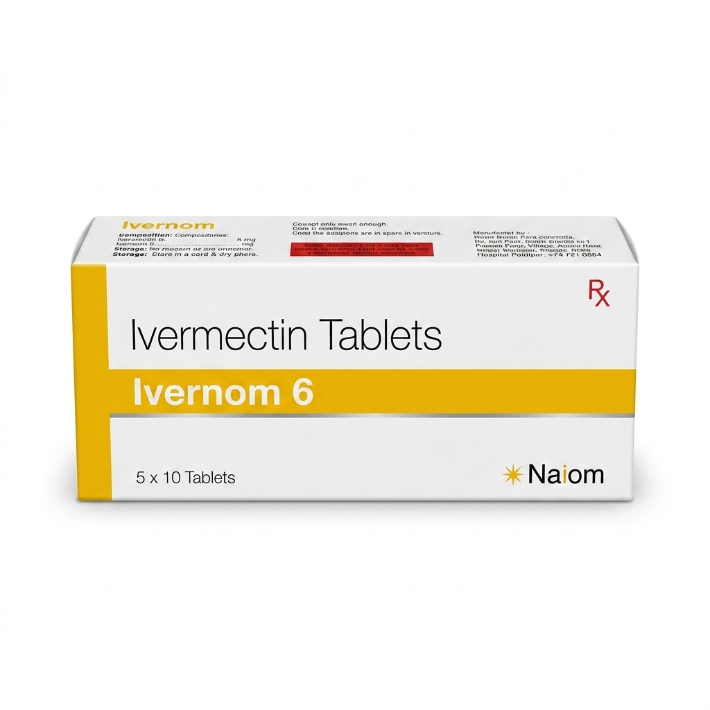 Stromectol Generic - Ivernom Tablet (Ivermectin)