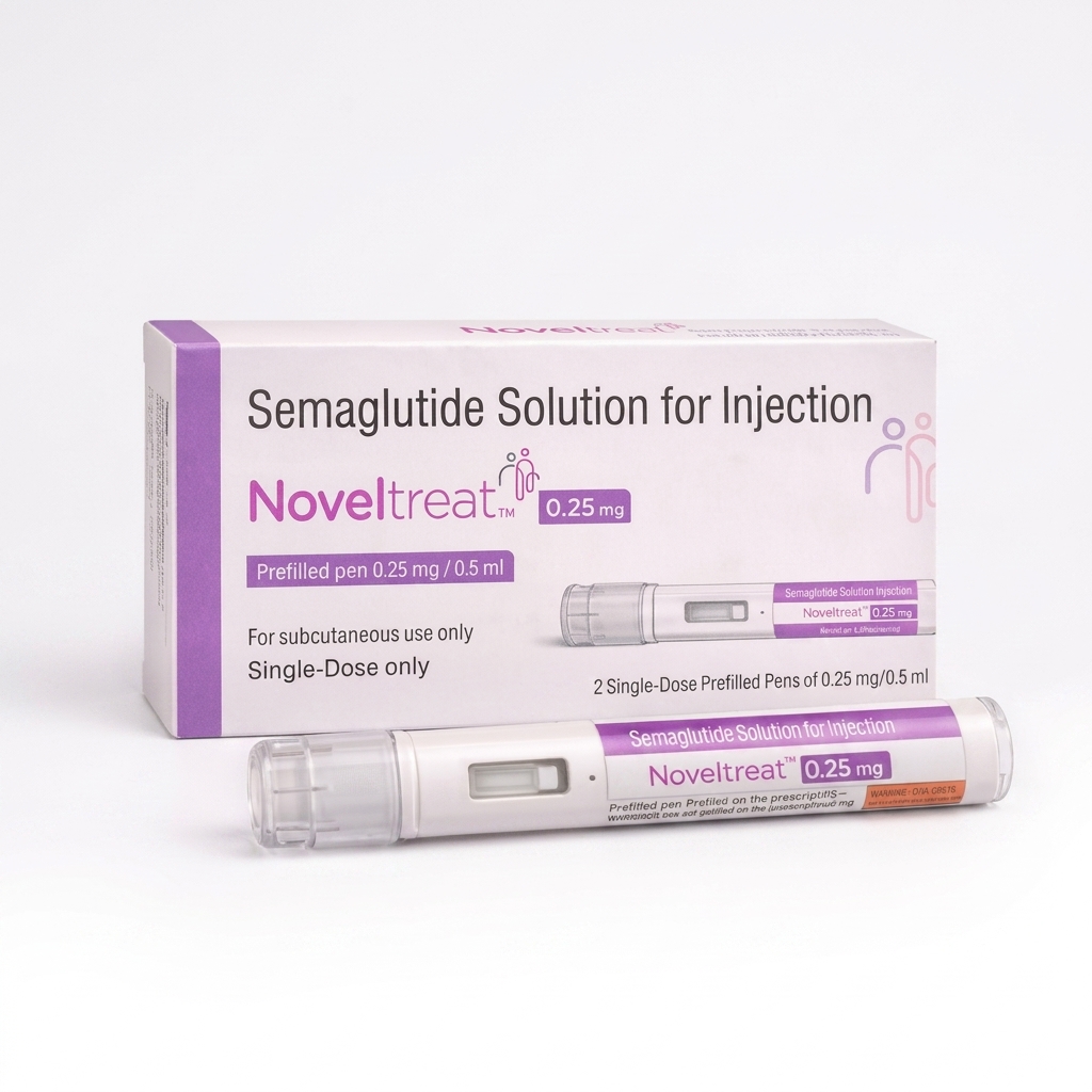 Wegovy Generic - Noveltreat 0.25 Mg Pen (Semaglutide 0.25mg)