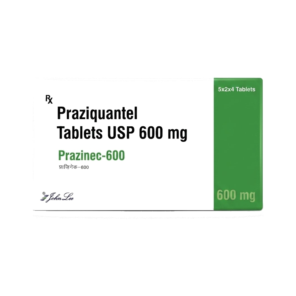Biltricide Generic - Prazinec 600 Mg (Praziquantel 600mg)