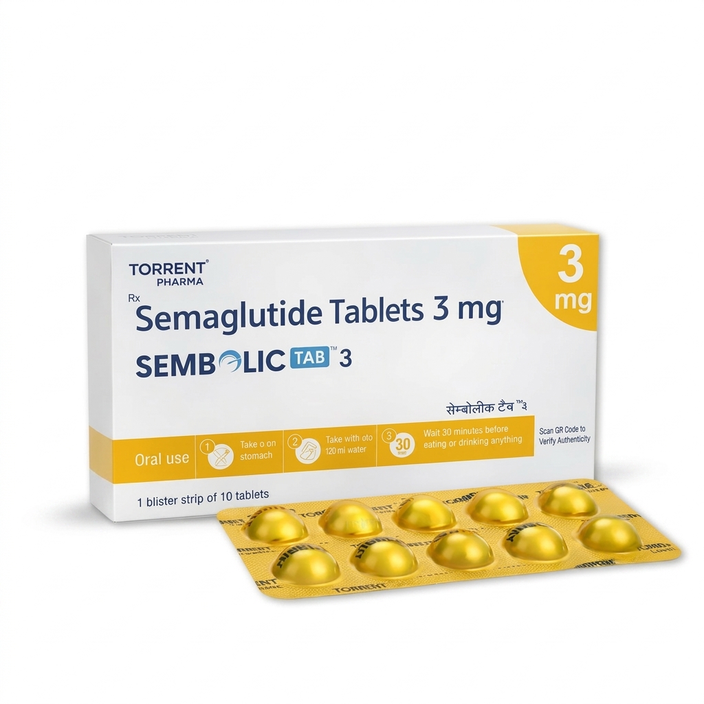 Rybelsus Generic - Sembolic Tab 3 Mg (Semaglutide 3mg)